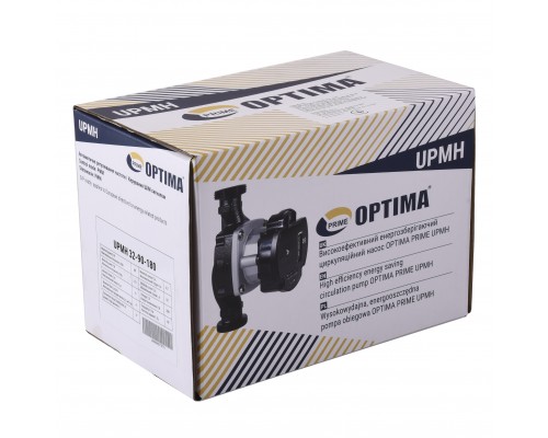 Насос циркуляционный энергосберегающий  Optima PRIME UPMH 32-90AUTO 180мм + гайки