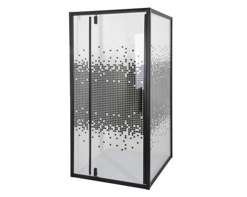 Душевая кабина квадратная без поддона MORAVA N90TB.Mosaic (N90B.Mosaic) BRAVO (1уп.)