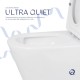 Компакт Swan Ultra Quiet 640x360x835 мм, White, з сидіннмя Slim Duroplast/ Soft-close/ Quick Release QT16222182TW Qtap