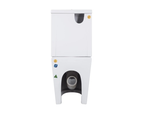 Компакт Swan Ultra Quiet 640x360x835 мм, White, з сидіннмя Slim Duroplast/ Soft-close/ Quick Release QT16222182TW Qtap