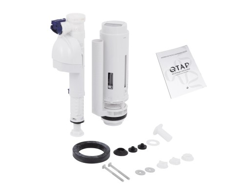 Компакт Swan Ultra Quiet 640x360x835 мм, White, з сидіннмя Slim Duroplast/ Soft-close/ Quick Release QT16222182TW Qtap