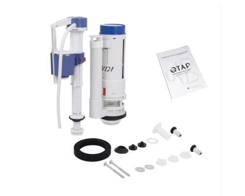 Унітаз підлоговий Robin Ultra Quiet 660x360x855 мм, Matt Black, з сидінням Slim Duroplast/ Soft-close/ Quick Release QT13226083AMB Qtap