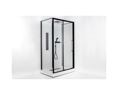 Гидробокс INSANA Kira 120*80*210 12 см низкий поддон