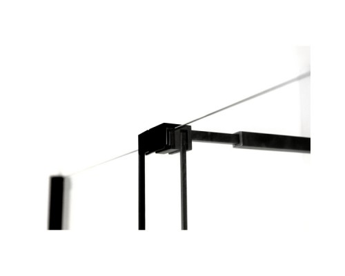 Душевая перегородка Santa Black 120x190