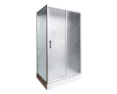 Гідробокс TKF 7715 Білий мармур WG 120х80x215 мілкий піддон