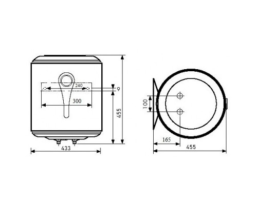 Бойлер Atlantic Opro Profi VM 30 D400-1-M (1200W)