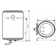 Бойлер Round Standart VMR 80 мокрый тэн