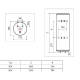 Бойлер THERMEX IU 50 Slim мокрий тен