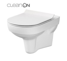 Унитаз Cersanit подвесной CITY CLEAN ON +сид. SLIM LIFT