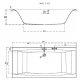 Ванна CERSANIT VIRGO 190х90 акрил