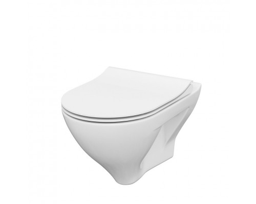 Унитаз Cersanit подвесной MILLE CLEAN ON +сид. SLIM LIFT Унитаз Cersanit подвесной MILLE CLEAN ON +сид. SLIM LIFT