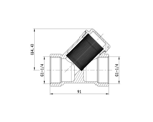 Фильтр SD Forte 1" 1/4 для воды