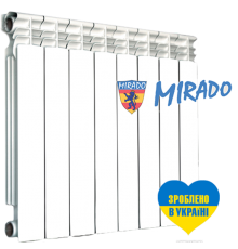 Радіатор біметалічний Mirado 500/96 205 Ват