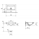 Раковина на мебель CERSANIT Como 50