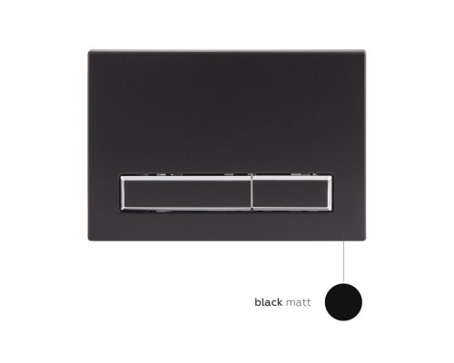 Інсталяція Qtap Nest ST 5 в 1 + підвісний унітаз Virgo Rimless Matt Black + клавіша Black mat