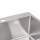Мойка кухонная интегрированная Lidz HandmadeH5050BRU3010 3,0/0,8 мм + смеситель для фильтрованной воды QTKUC92102FC
