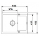 Мойка гранитная Argo VESTA MINI 615*495*200