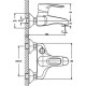 Смеситель для ванной HAIBA Hansberg 009