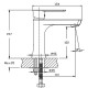 Смеситель для раковины HAIBA HOUSTON 001