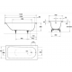 Ванна сталева Kaldewei Eurowa 140x70
