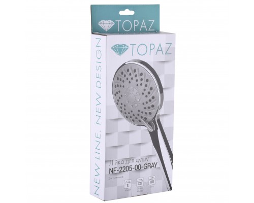 Душевая лейка Topaz NF-2205-00-GRAY