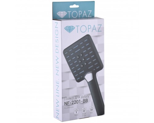 Душевая лейка Topaz NF-2201-BB черная