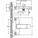 Змішувач для ванни HAIBA DANIEL 006